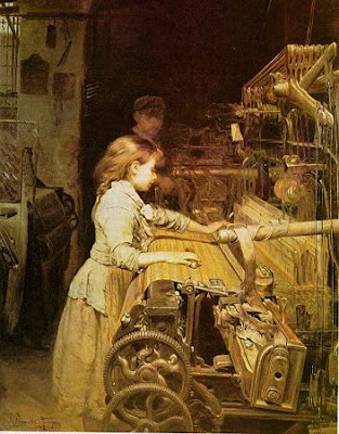 La tejedora, de B. Planella, 1882 La tejedora, de B. Planella, 1882
